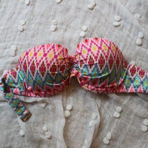 Victoria’s Secret Aztec Print Swimsuit Top 34D